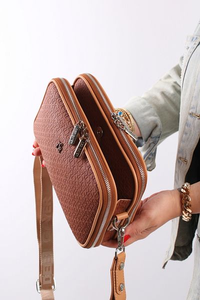GALB LEATHER Geantă de umăr premium pentru femei de mărime medie cu 5 compartimente - New Trend Utilizare zilnică 4023