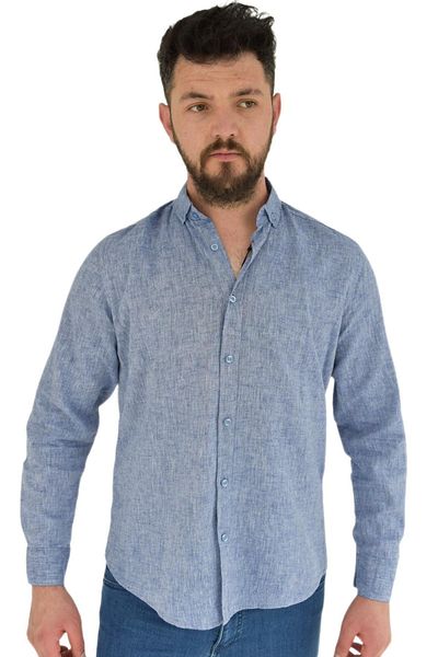 DYNAMO Men's Sports Shirt Silim Fit 9843 Bgl-st02726