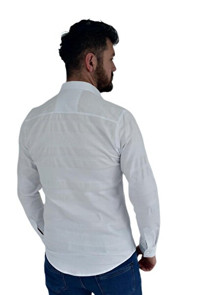 DYNAMO Erkek Spor Gömlek Silim Fit 9843 Bgl-st02725