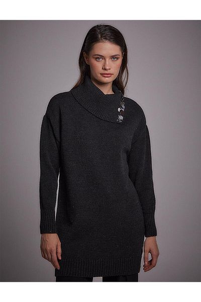 Kayra Knitwear Tunic - With Sequin Details