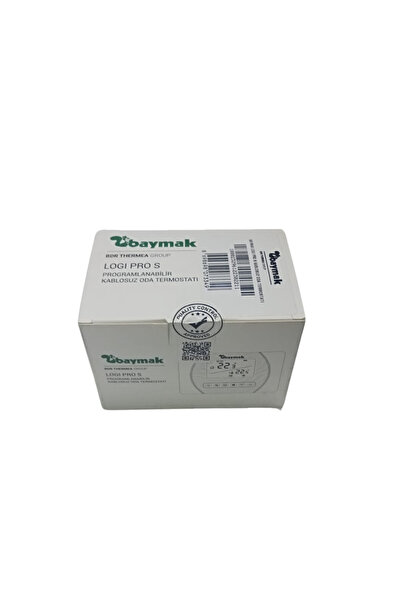 Baymak LOGI PRO S UyYUMLU PROĞRAMLANABİLİR KABLOSUZ ODA TERMOSTATI