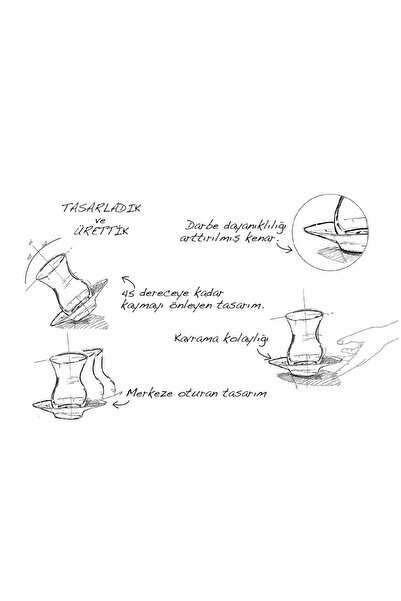 Porland Botanical Çay Bardak Takımı 12 Parça