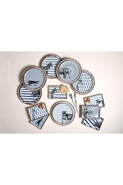 Porland Animals 18 Parça 6 Kişilik Ikram&kahvaltı Takımı