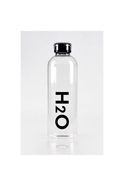Çılgıntrend 500 ml H2O Borosilicate Water Bottle