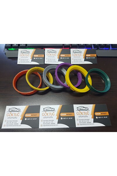 göktuğ otomotiv Çelik Jant Bilezik Takımı Serisi 72.6 - 58.1 Uyumlu