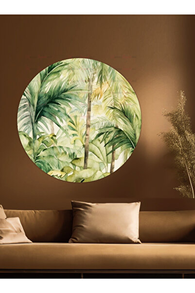 KanvasSepeti ملصق جداري على شكل قماش سميك ذاتي اللصق مزخرف بفن بوهيمي تجريدي