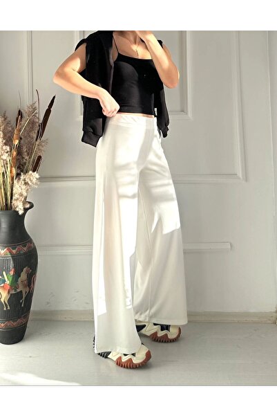 Nisa Luxury Boutique Lycra Wide Leg Pants