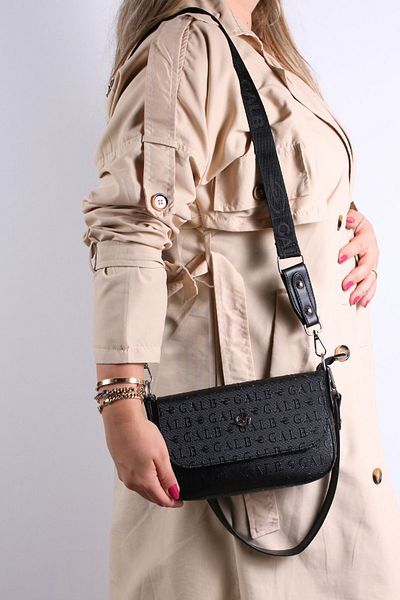 Just Polo S2 Medium Size White Combination Daily Can Be Cross and Back Women's Bag 2177