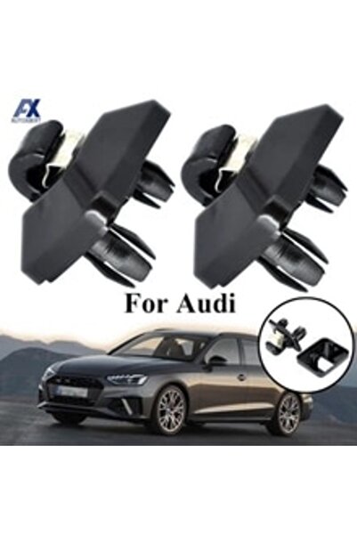 parcafix Audi A1- A3 - A4 - A5 - Q3 - Q5 Uyumlu Güneşlik Klipsi Siyah 504600613
