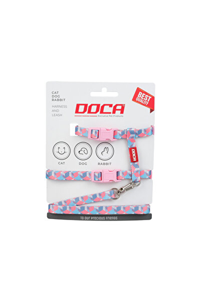 DOCA Premium Cube Kedi Köpek Ve Tavşan Göğüs Tasması