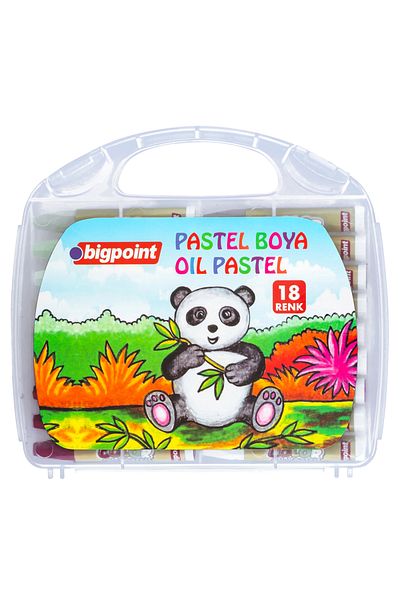 Bigpoint Pastel Paint - 18 Colors, Transparent Set with Bag