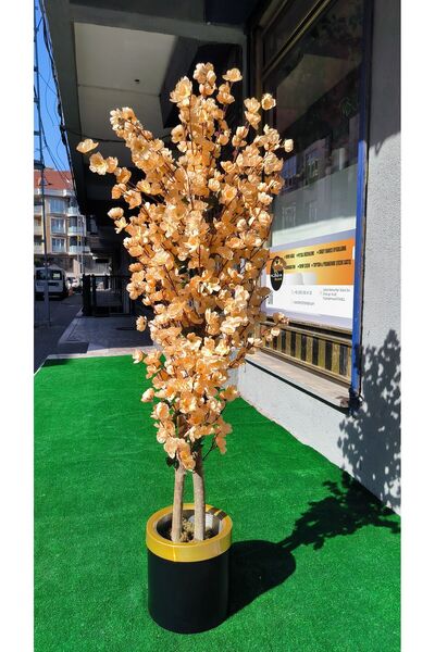 RUZGARCİCEK Rüzgar Yapay Çiçekçilik 140 cm Kavuniçi bahardali ağacı
