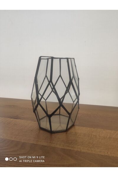 AliceAntikaLand Cam geometrik teraryum fanus