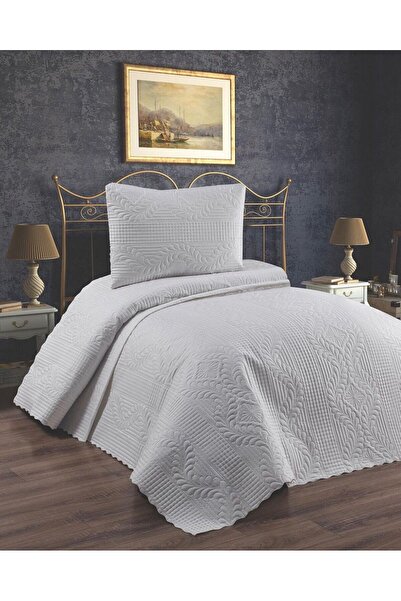 Bikaya Home Kapitoneli Tek Kişilik Yatak Örtüsü - Günlük Tek Kişilik Yatak Örtüsü - Mikrofiber Yatak Örtüsü