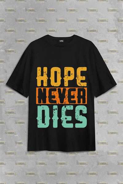 PENTHİLUS Μπλουζάκι με στάμπα με μακριά κοπή Hope Never Dies