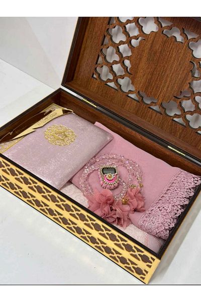 Markapolin Bride Groom Bohça Prayer Rug Set