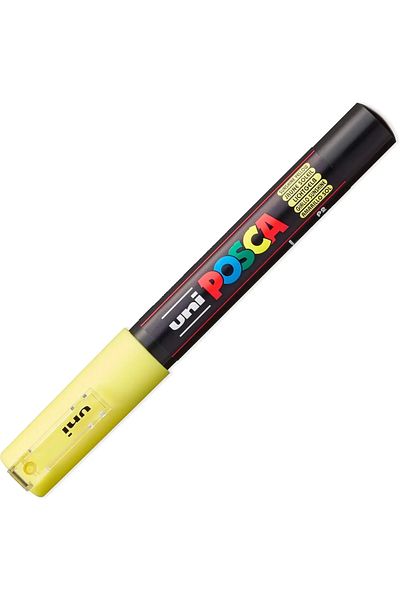 Uni Posca Pc-1M 0.7mm Marker - Sunshine Yellow