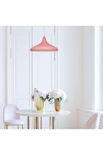 Bamyum Champion 35cm E27 Rosa Pendelleuchte