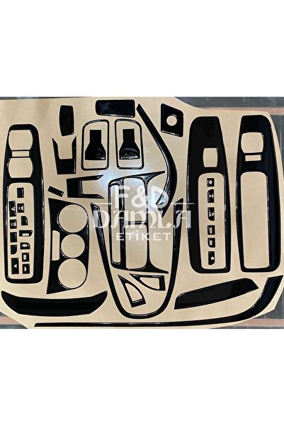 FD Damla Etiket حقيبة فيات دوبلو D3، وحدة تحكم، حواف، غطاء الصدر من خشب الماه...