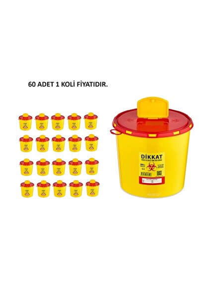 Afacan TIBBİ ATIK KOVASI 10 LT 60 ADET 1 KOLİ FİYATIDIR.