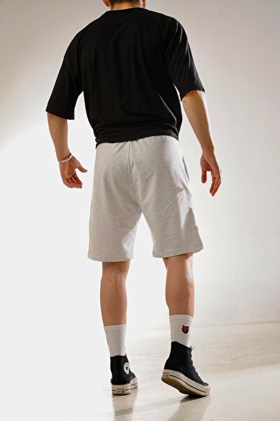 BÜYÜKKOL Cotton Two Thread Knitted Shorts