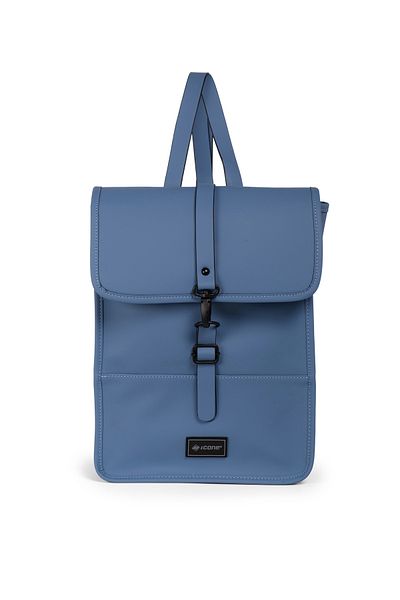 ICONE BAG Σακίδιο πλάτης Icone με μπλε γάντζο από συνθετικό δέρμα