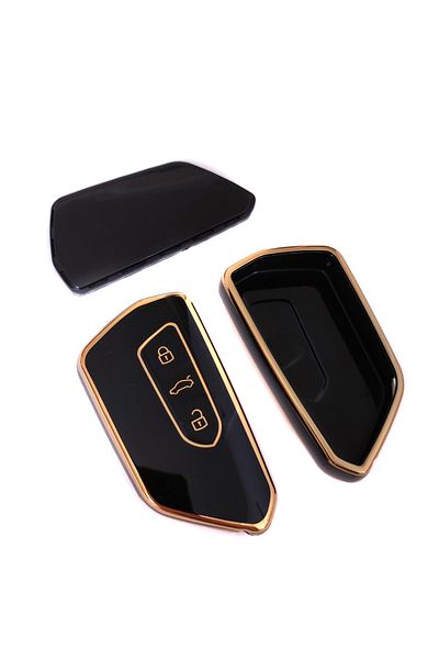 GCP German Car Parts Octavia A8 Black Key Case - Accessory Modified