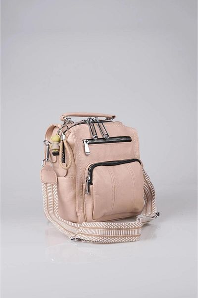 Liva Bag Collection Μαλακό δέρμα - Τσάντα πλάτης και χιαστί