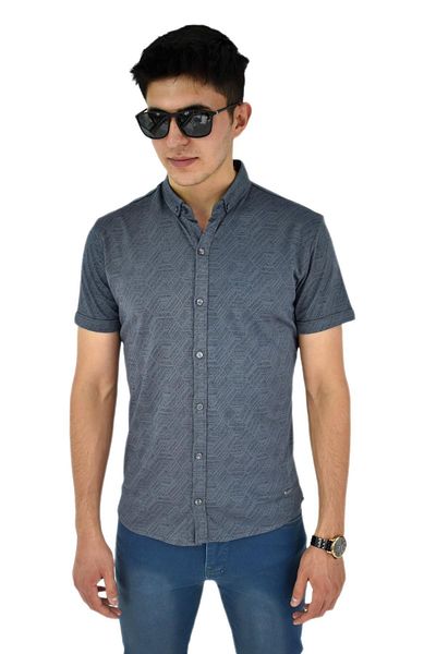 Raymons Tricou cu gât polo cu nasturi pentru bărbați R4400 BGL-ST02773