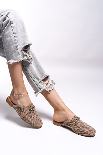 Riccon Dámské pantofle Maendreil Mink -0012100