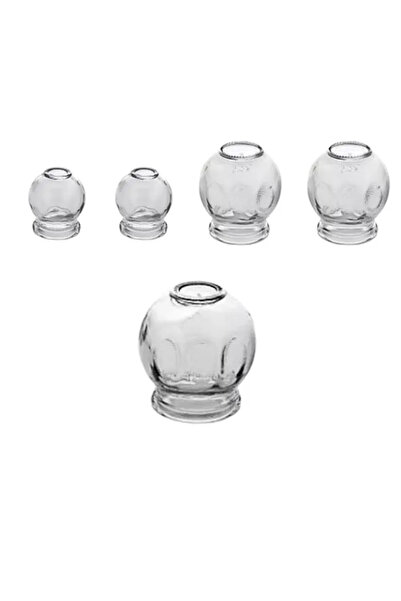 MediGreen Küçük Boy Cam Hacamat Kupası Seti