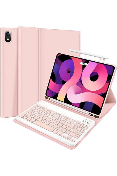 ESR 2022 iPad 10 Generation 10.9 A2696 A2757/77 Serial - RGB Illuminated Turkish Qwerty Keyboard Case