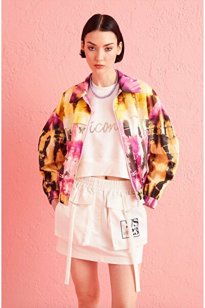 Berr-ın Pembe Batik Mont