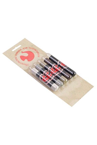 ST. PETERSBURG Podolsk Art Kömür Çubuk Seti 1x6 cm Karışık Renk 5li