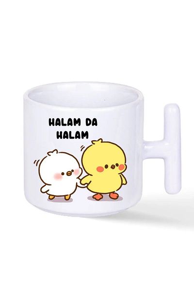 HobiShop Halamda Halam - T Handle Mug Cup
