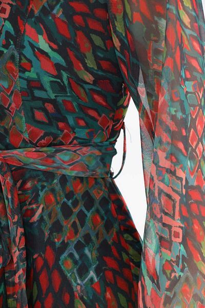 CİXAPLE Φόρεμα Lycra Crew Neck Maxi