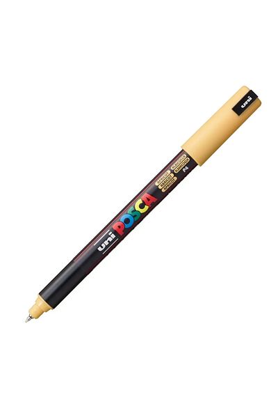 Uni 0.7mm Apricot Posca Marker - Pc-1Mr