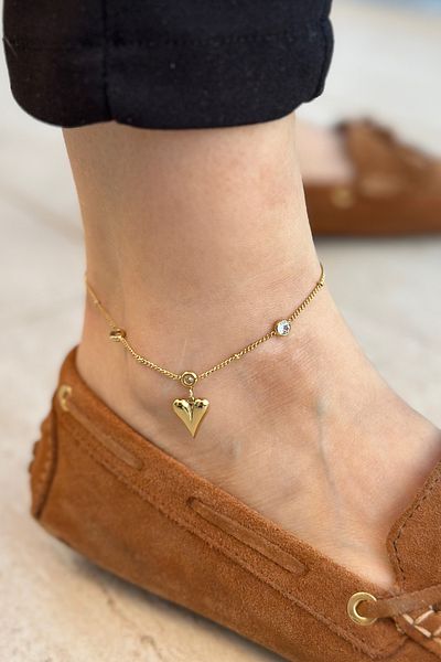 yucelique Premium 316L Steel Anklet - Special Design