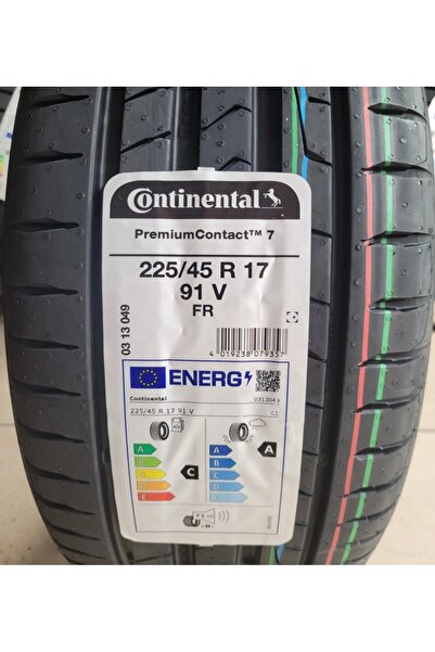 Continental 225/45 R 17 Premiumcontact 7 (2024) Yazlık 4 Adet