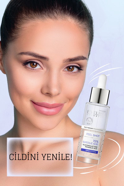 Eveline Cosmetics Ser cu 15% acid glicolic + gluconolactonă + acid mandelic 30 ml