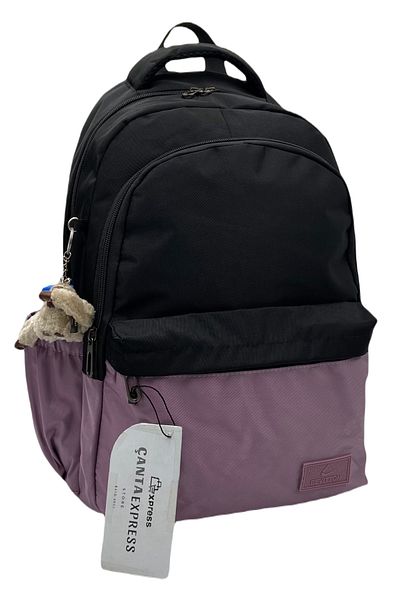 Bevitton Unixes Black-Damson 34100 - Αδιάβροχο σχολικό σακίδιο