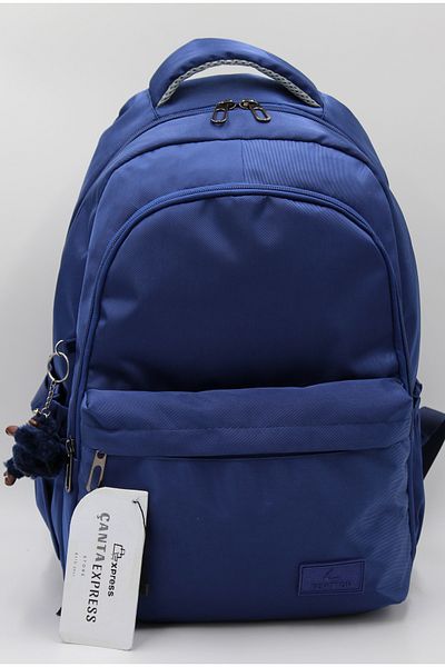 Bevitton Exp-34100 Navy Blue Αδιάβροχη Σχολική Τσάντα Unisex Σχολικό Σακίδιο πλάτης