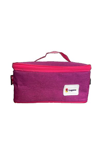 Lugami Purple Color Thermos Lunch Box