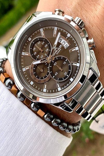 Daniel Klein Men's Wristwatch - New Season Stainless Steel Cord, 3ATM Waterproof+Bracelet
