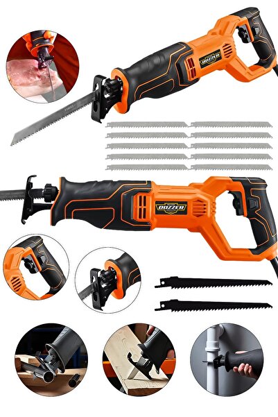 DOZZER Alman X-11000 Devir Ayarlı 12 Bıçaklı Et Kemik Tuğla Yutong Demir Kesm...