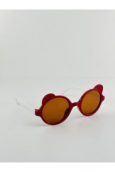 GlimmerGroove 5-12 Years Panda Patterned Children's Sunglasses