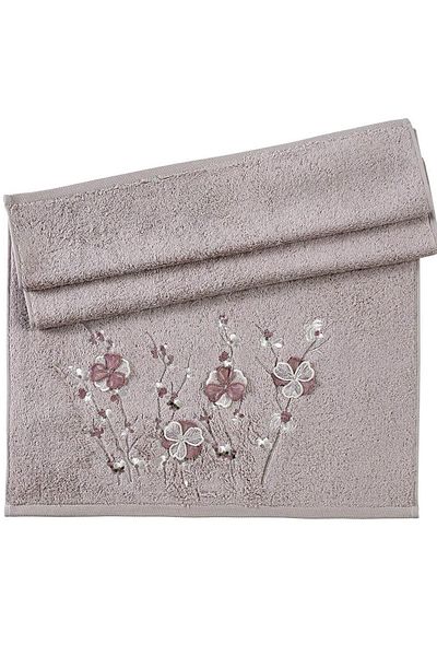 Pupilla 50cm x 90cm Luxury Bamboo 3D Embroidered Hand Face Towel