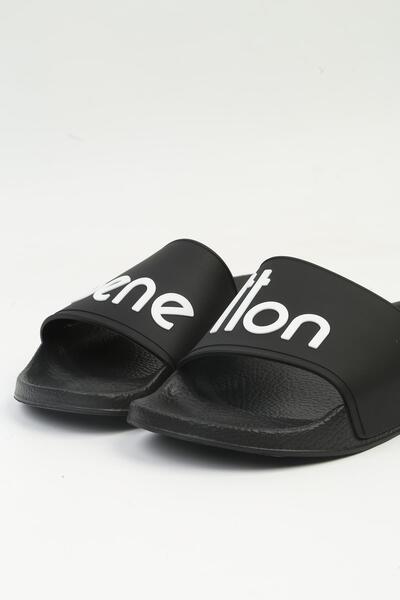 Benetton ® |   BN-1381 - 3816 Negru-Papuci pentru femei