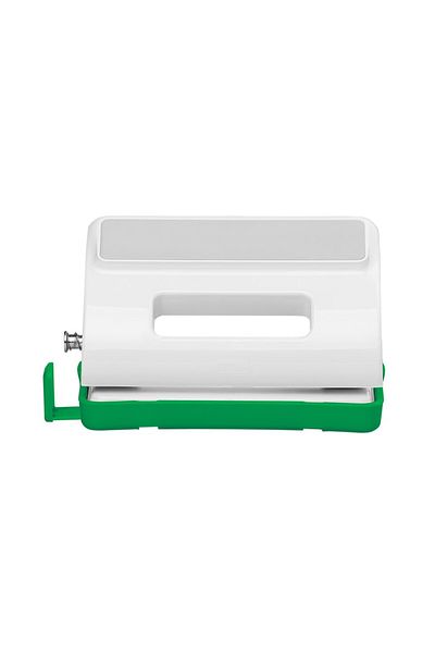 Mas Green Permium 2-Piece Office Set - Stapling Machine No:10 - Hole Punch 20 Pages