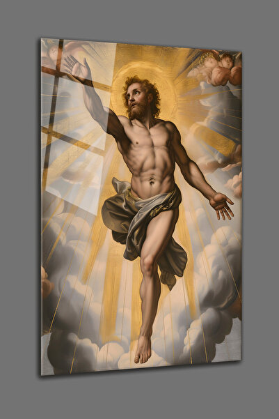 BV DEKOR ΘΕΟΣ ΤΗΣ ΗΛΙΟΥ - ΓΥΑΛΙΝΗ ΖΩΓΡΑΦΙΚΗ ΜΕ ΑΝΘΡΩΠΙΝΗ ΑΠΕΙΚΟΝΙΣΗ - ΓΥΑΛΙΝΗ...